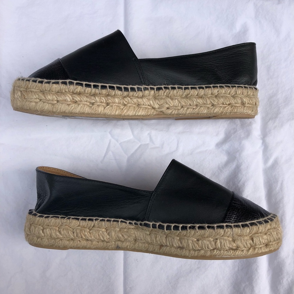 Toopshop Black Espadrilles